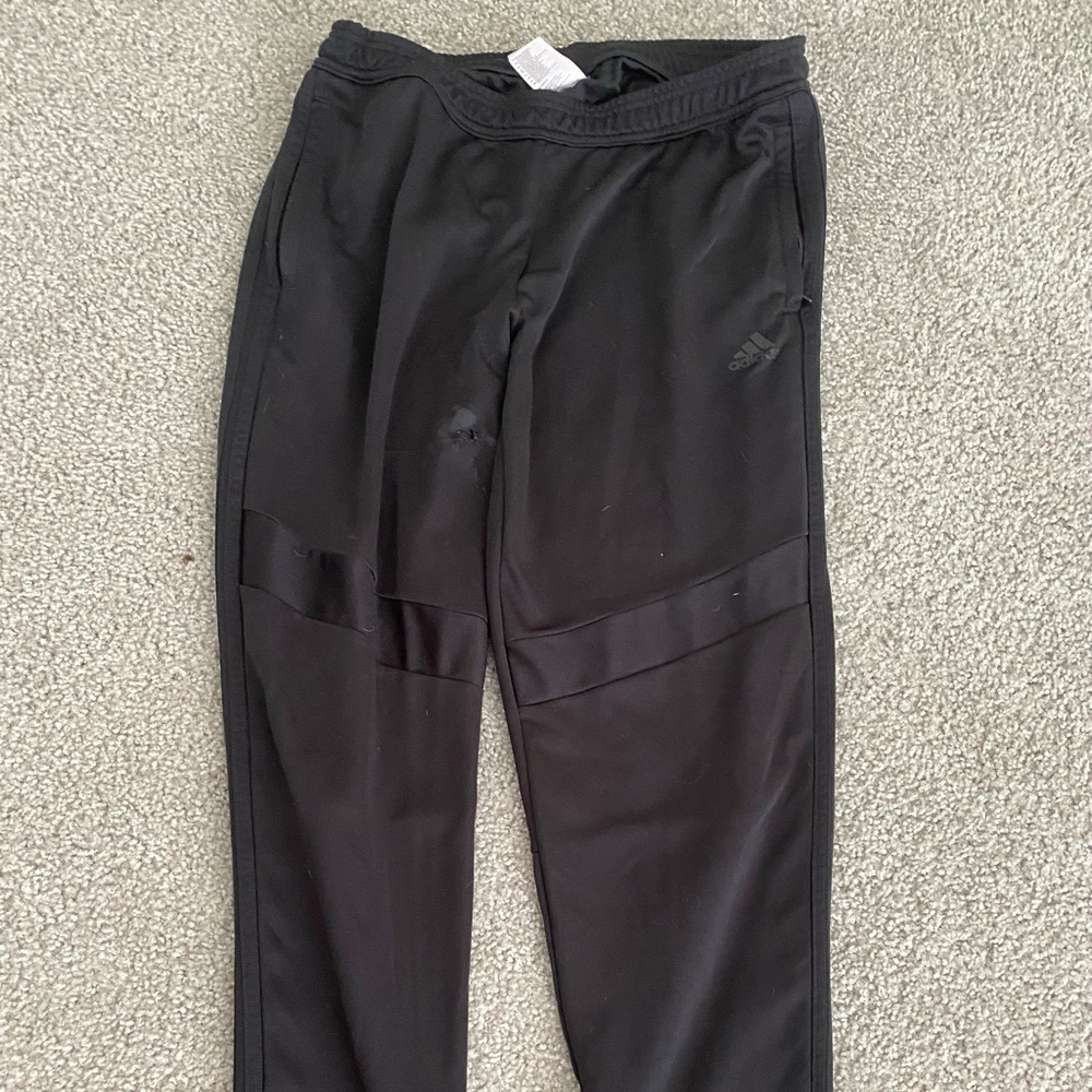 Black XL adidas climate cool track pants